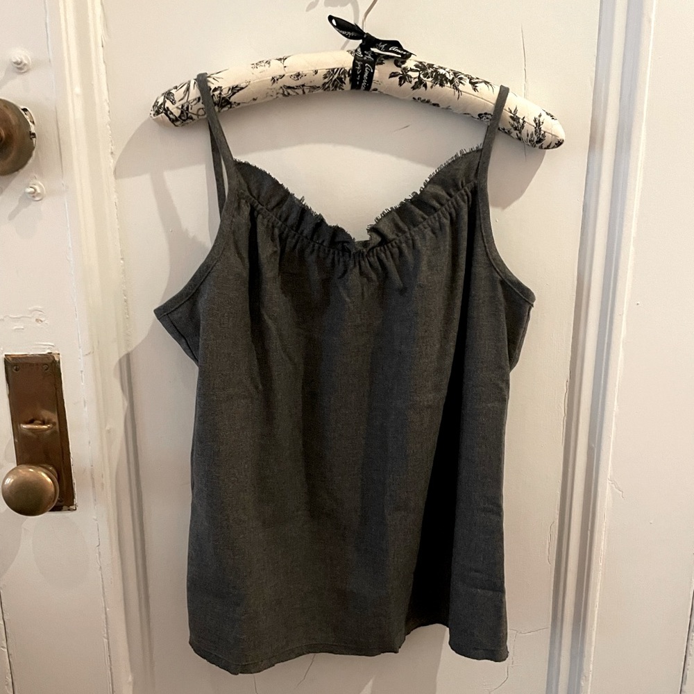Eileen Fisher mixed gray Wool material Tank Top Size Small